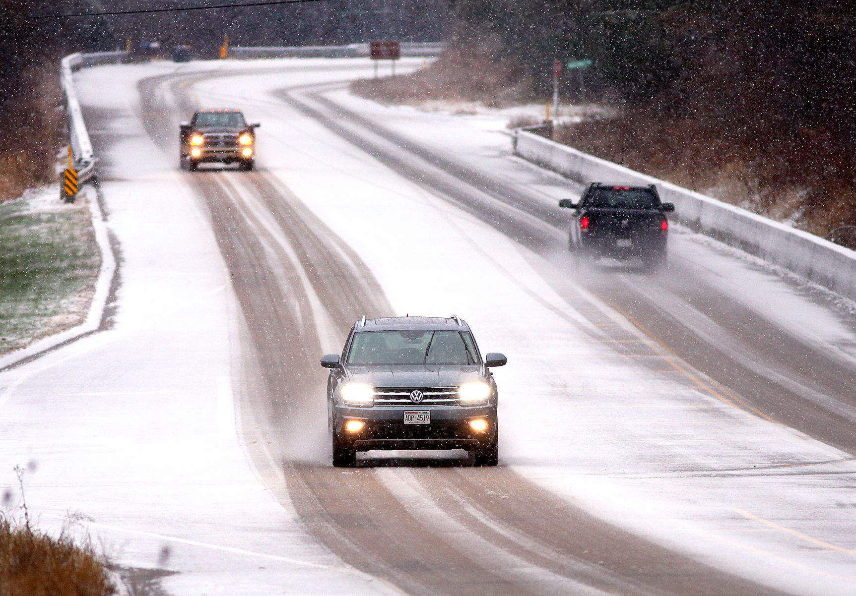 Slick road season arrives
